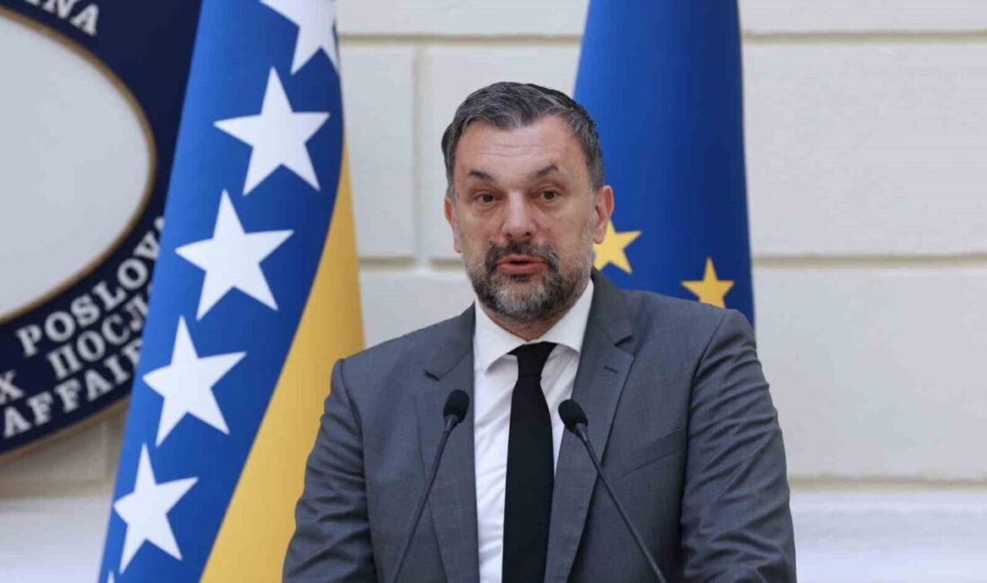 Bosna Hersek Dışişleri Bakanı Elmedin Konakovic, Avrupa Birliği’nin (AB) Bosna