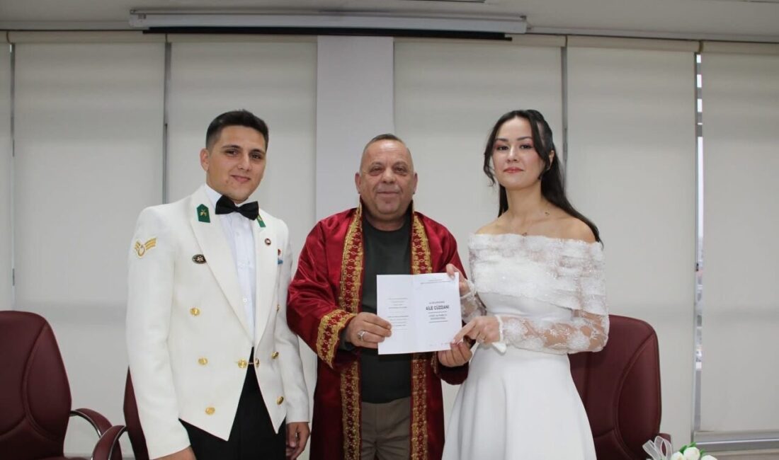 Bozdoğan Belediyesi Evlendirme Memurluğu 2025 yılı boyunca toplam 161 çiftin