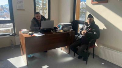 Konya’nın Bozkır ilçesine bağlı Hisarlık Mahallesindeki aile sağlığı merkezi, yapımı