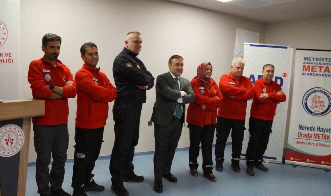 Bilecik’in Bozüyük ilçesinde faaliyetlerini sürdüren Metristepe Arama ve Kurtarma Derneği,