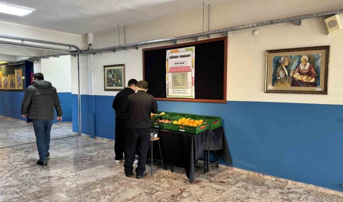 Karabük’ün Safranbolu ilçesindeki bir lisede dürüstlük, güven ve sorumluluk bilincini