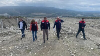 Aydın’ın Buharkent ilçesinde yürütülen proje ile 20 dönümlük alanda kurulan