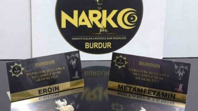 Burdur’da yapılan çalışmalarda çok sayıda uyuşturucu madde ele geçirilirken, 40