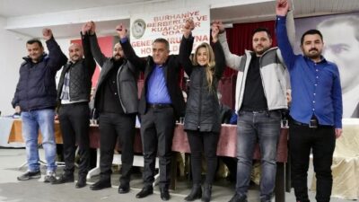 Burhaniye ilçesinde. Berberler ve Kuaförler Odası Genel Kurulu yapıldı. Reha