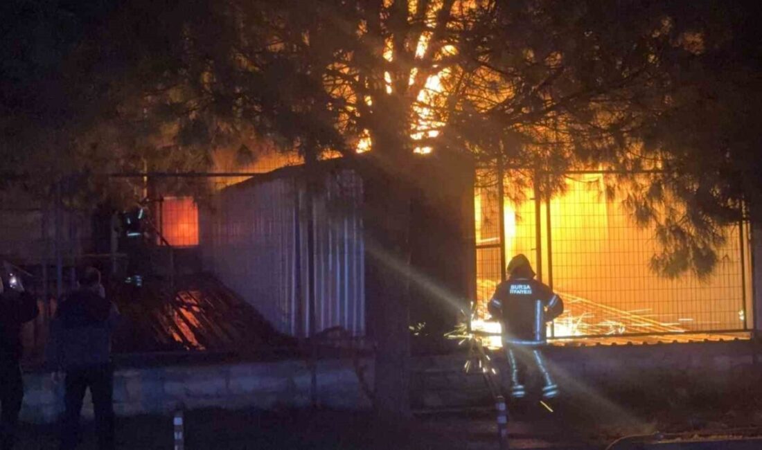 Bursa Minareliçavuş OSB’de kimyasal kaplama fabrikasında yangın çıktı. Olay yerine