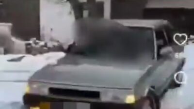 Bursa’da jandarma ekiplerince yürütülen sanal devriye faaliyetlerinde drift yaptığı tespit