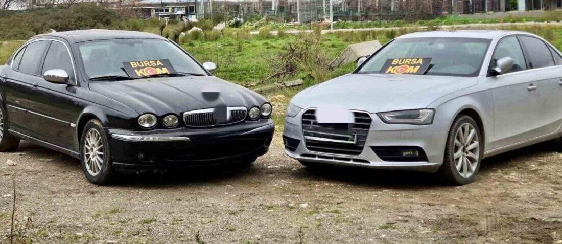 Bursa’da gümrük kaçağı otomobil ticareti yaptığı tespit edilen şahıslara yönelik