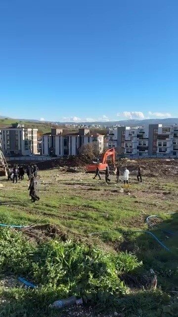 Bursa’nın Nilüfer ilçesinde yapımı devam eden bir inşaatta bugün meydana