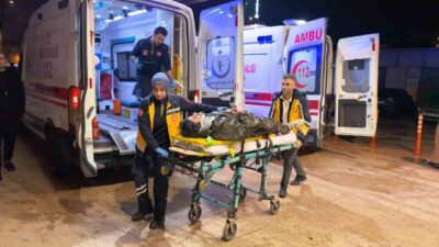 Bursa’nın İnegöl ilçesinde meydana gelen kazada motosikletin çarptığı yaya ve