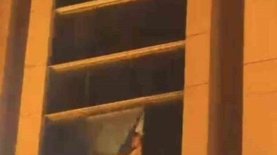 Bursa’nın Nilüfer ilçesi Görükle Mahallesi’nde bulunan 5 katlı bir otelde