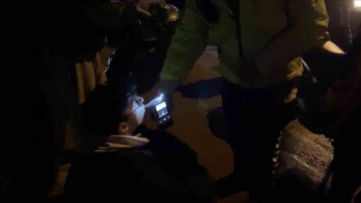 Bursa’nın Osmangazi ilçesinde otomobil ile motosikletin çarpışması sonucu meydana gelen