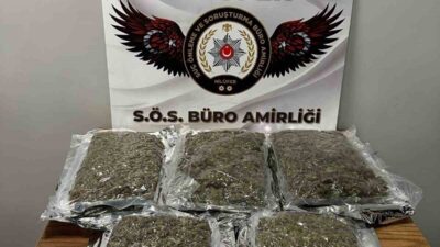 Bursa’da Nilüfer İlçe Emniyet Müdürlüğü ekiplerince gerçekleştirilen operasyonda 3 kilo