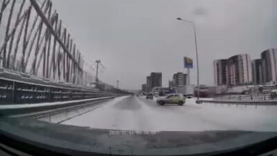 Bursa’da etkili olan yoğun kar yağışı ve buzlanma nedeniyle şehir