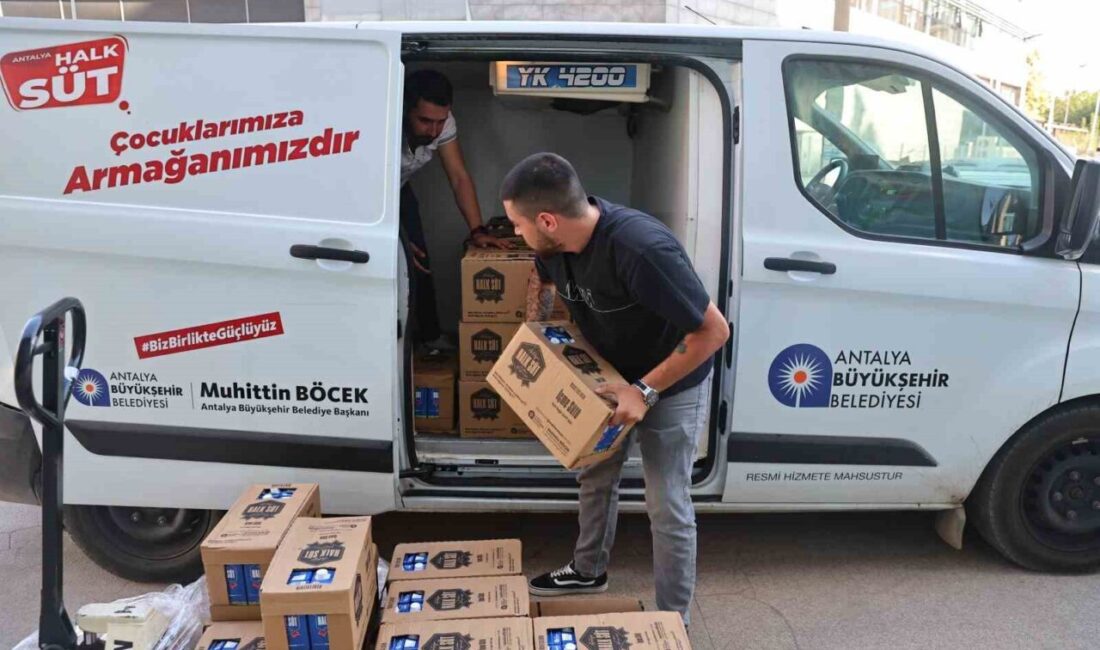 Antalya Büyükşehir Belediyesi’nin gelecek nesillerin sağlıkla yetişmesi için başlattığı Halk