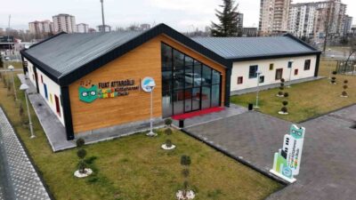 Kayseri Büyükşehir Belediyesi’nin çocuklara özgü kütüphanesi Fuat Attaroğlu Çocuk Kütüphanesi