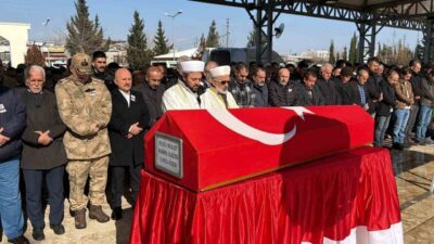 Adıyaman’da, buzlu yolda yaklaşık 1 hafta önce ayağının kayması sonucu