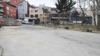 Kağıthane Belediyesi tarafından Çağlayan Mahallesi’nde açık otopark yapım çalışması başlatıldı.