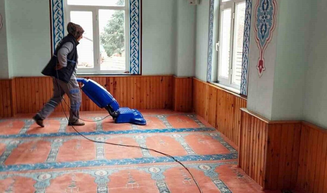 Çameli Belediyesi, yaklaşan Ramazan ayı öncesinde ilçe genelindeki cami ve