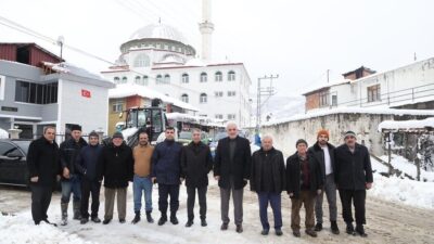 Samsun’un Canik Belediye Başkanı İbrahim Sandıkçı, ilçede etkili olan kar
