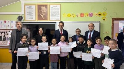 Çaycuma İlçe Kaymakamı Adem Kaya, İlçe Millî Eğitim Müdürü Ayhan