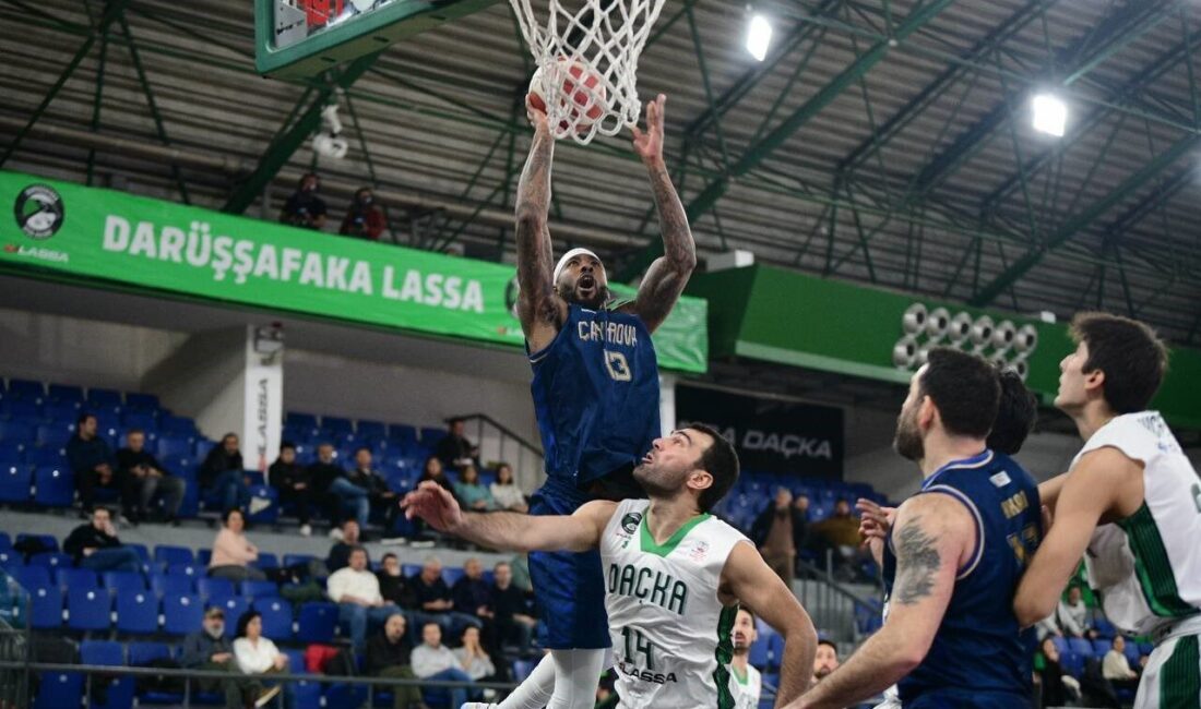 Türkiye Basketbol Ligi 18. Hafta karşılaşmasında deplasmanda Darrüşafaka Lassa’ya konuk