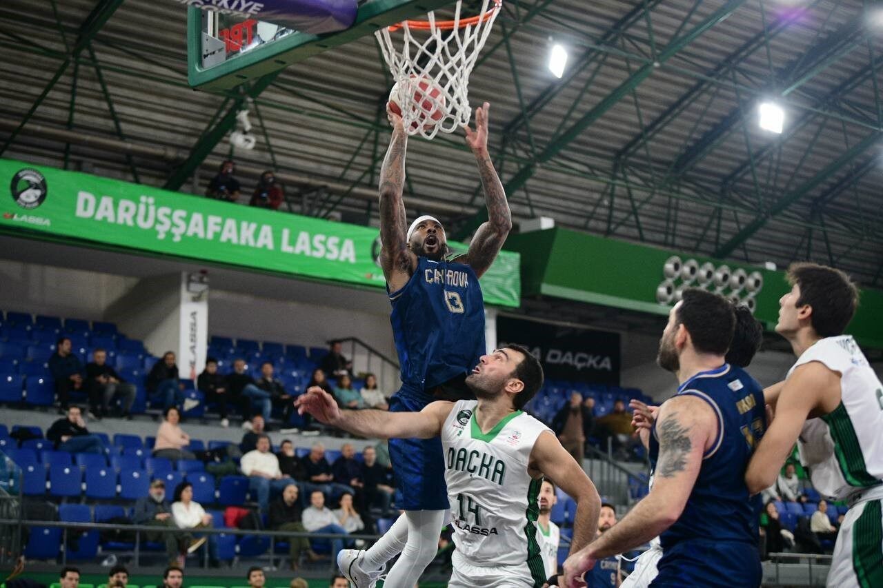 Türkiye Basketbol Ligi 18. Hafta karşılaşmasında deplasmanda Darrüşafaka Lassa’ya konuk
