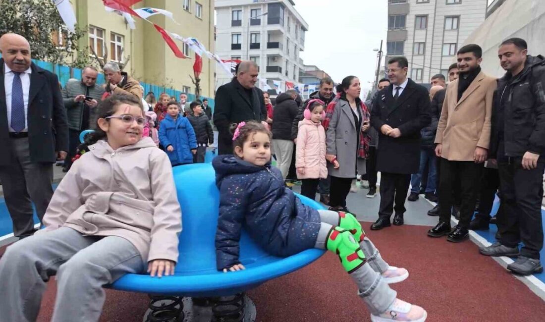 Çekmeköy Belediyesi, çocukların güvenle oynayıp eğlenirken öğrenebileceği örnek bir projeyi