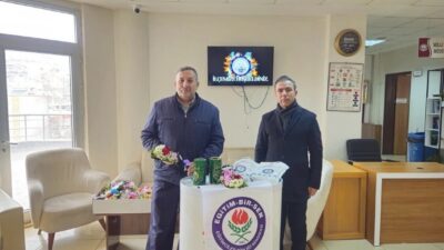 Diyarbakır’ın Çermik ilçesine atanan öğretmenler, İlçe Milli Eğitim Müdürlüğü binasında