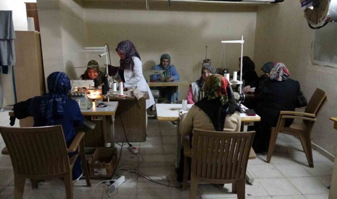 Malatya’nın Akçadağ ilçesinde cezaevi personeli eşleri Halk Eğitim Merkezi tarafından