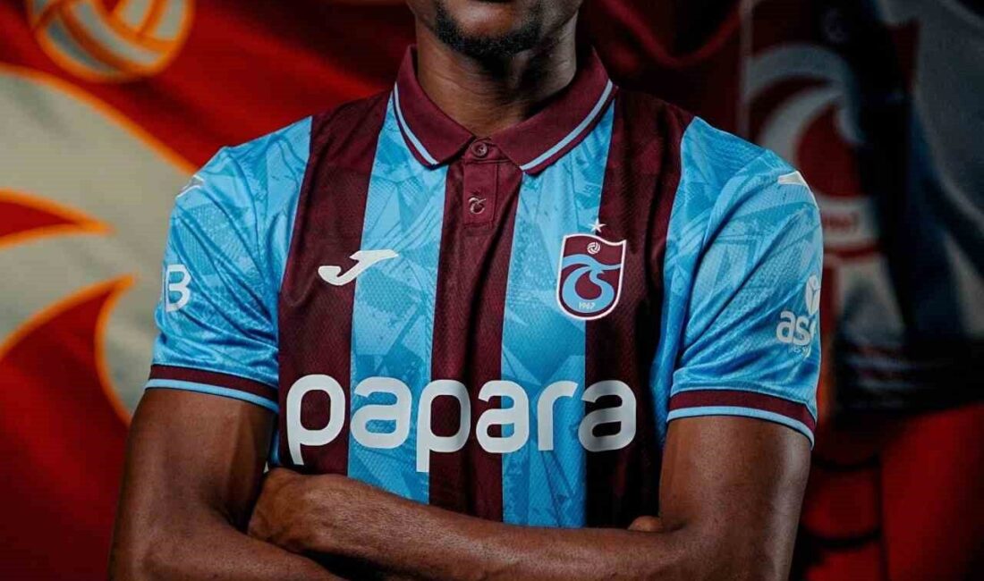 Trabzonspor’un yeni transferi Chibuike Nwaiwu, bordo-mavili kulübün bir parçası olmaktan