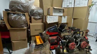 KIRŞEHİR (İHA ) – Kırşehir’in Çiçekdağı ilçesinde kaçak tütün ve