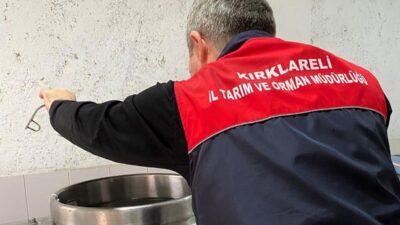 Kırklareli’nin Babaeski ilçesi genelindeki süt toplama merkezleri ve tanklarına yönelik