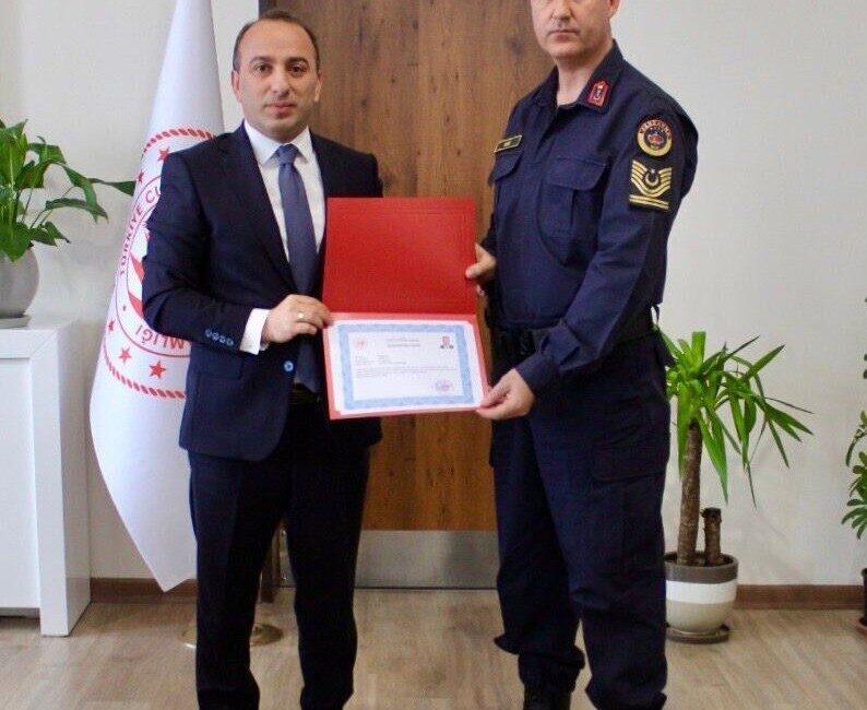 Çine Kaymakamı Ali Erdoğan, ilçede genel güvenlik, asayiş ve kamu