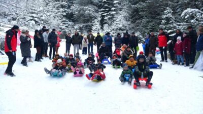 Bursa’nın Kestel ilçesinde, yarıyıl tatiline giren çocuklar için bu yıl
