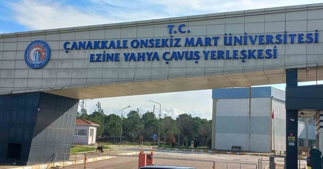 Çanakkale Onsekiz Mart Üniversitesi (ÇOMÜ) Ezine Meslek Yüksekokulu’nda kendi öğrencilik