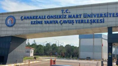 Çanakkale Onsekiz Mart Üniversitesi (ÇOMÜ) Ezine Meslek Yüksekokulu’nda kendi öğrencilik