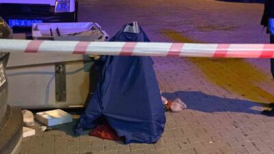 Uşak’ta çöp konteynerinde poşet içerisinde yeni doğmuş erkek bebek cesedi