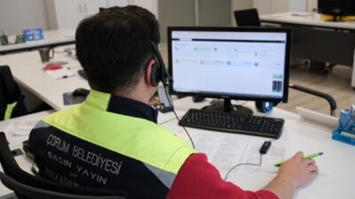 Çorum Belediyesi 153 Çağrı Merkezi 2025 yılı içerisinde toplamda 164