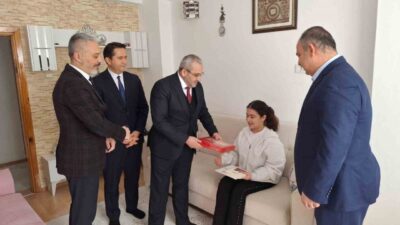 Çorum İl Milli Eğitim Müdürü Cemil Çağlar, evde eğitim hizmetinden