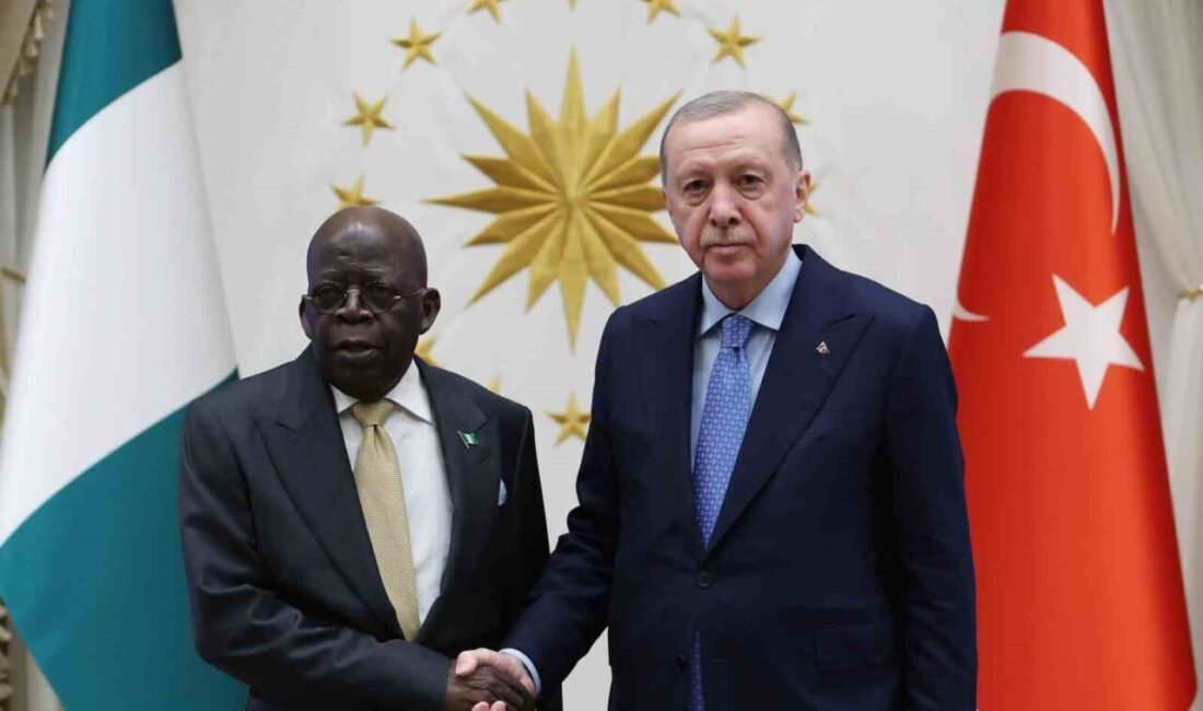 Cumhurbaşkanı Recep Tayyip Erdoğan, Nijerya Cumhurbaşkanı Bola Ahmed Tinubu ve