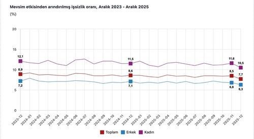 Cumhurbaşkanı Yardımcısı Cevdet Yılmaz, “Gençlerde işsizlik 1,9 puan, kadınlarda ise