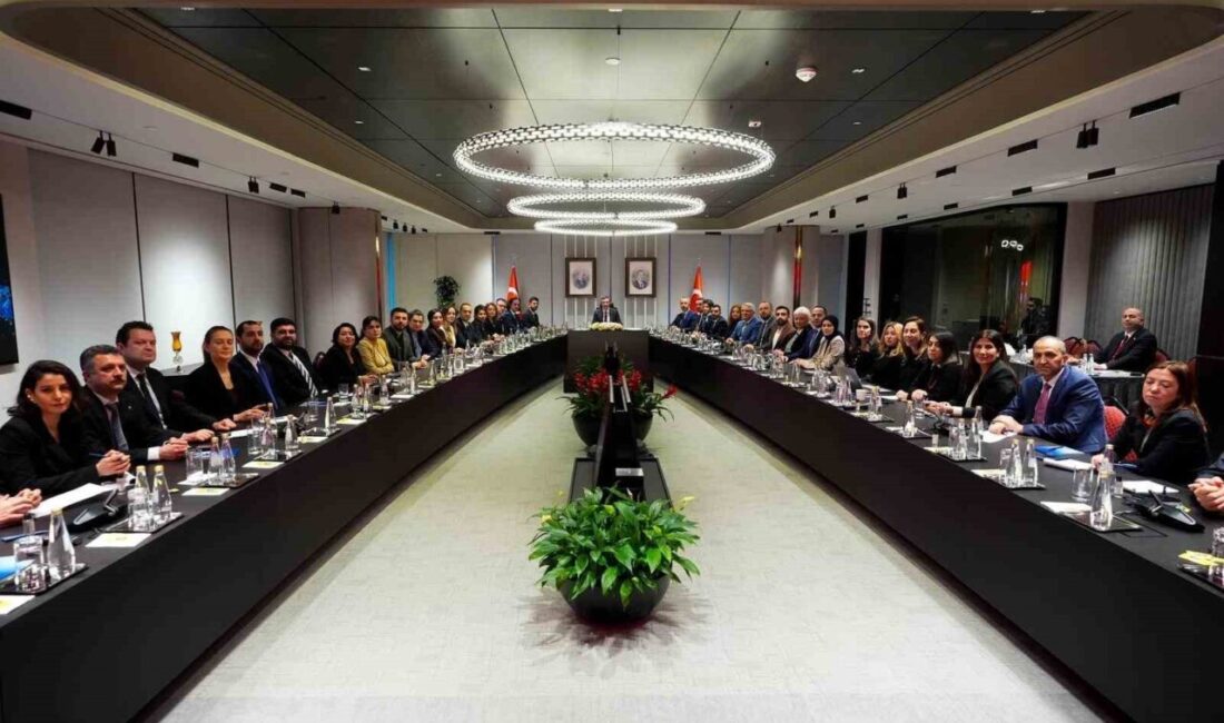 Cumhurbaşkanı Yardımcısı Cevdet Yılmaz, “Genel tabloya baktığımız zaman dünya büyümesi