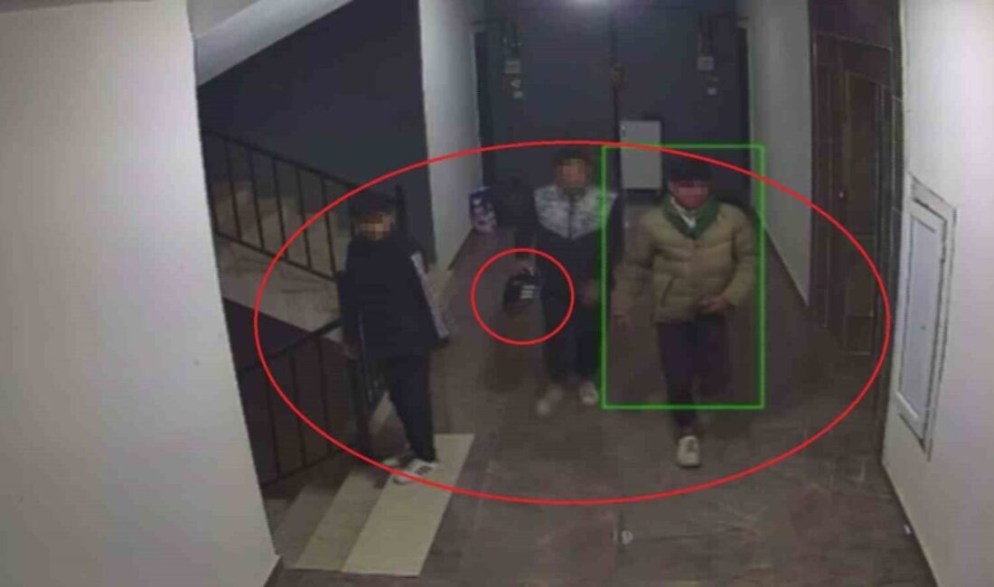 Hatay’ın Reyhanlı ilçesinde apartmana giren 3 şahsın daire önünde duran