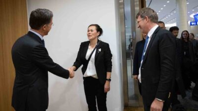 Danimarka Savunma Bakanı Troels Lund Poulsen, NATO Genel Sekreteri Mark