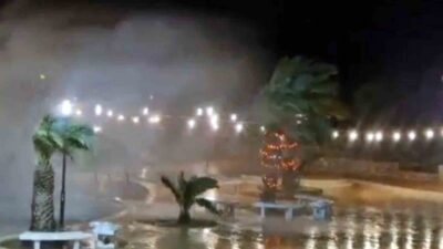 Meteoroloji Genel Müdürlüğü’nün Muğla bölgesi için kuvvetli fırtına uyarısının ardından