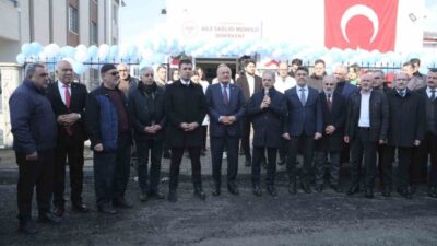 Erzincan’ın Demirkent Mahallesi’nde yapımı tamamlanan Aile Sağlığı Merkezi ile 112