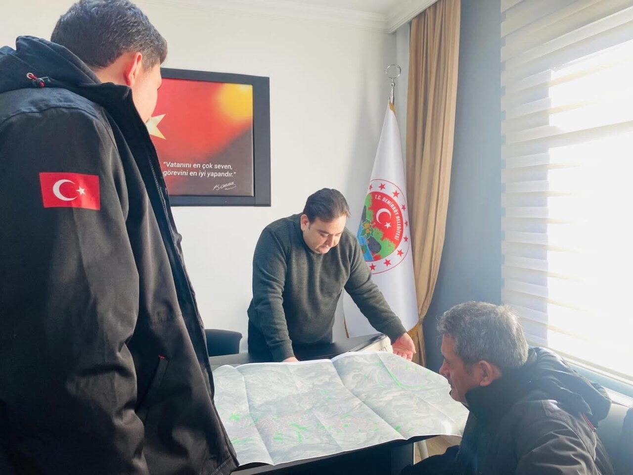 Kırklareli’nin Demirköy ilçesinde uzun yıllardır beklenen doğalgaz projesinde saha çalışmaları