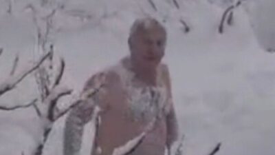 İstanbul’dan memleketi Sinop’a gelen Sadettin Özgenç, köyündeki yaklaşık 40 santimetrelik