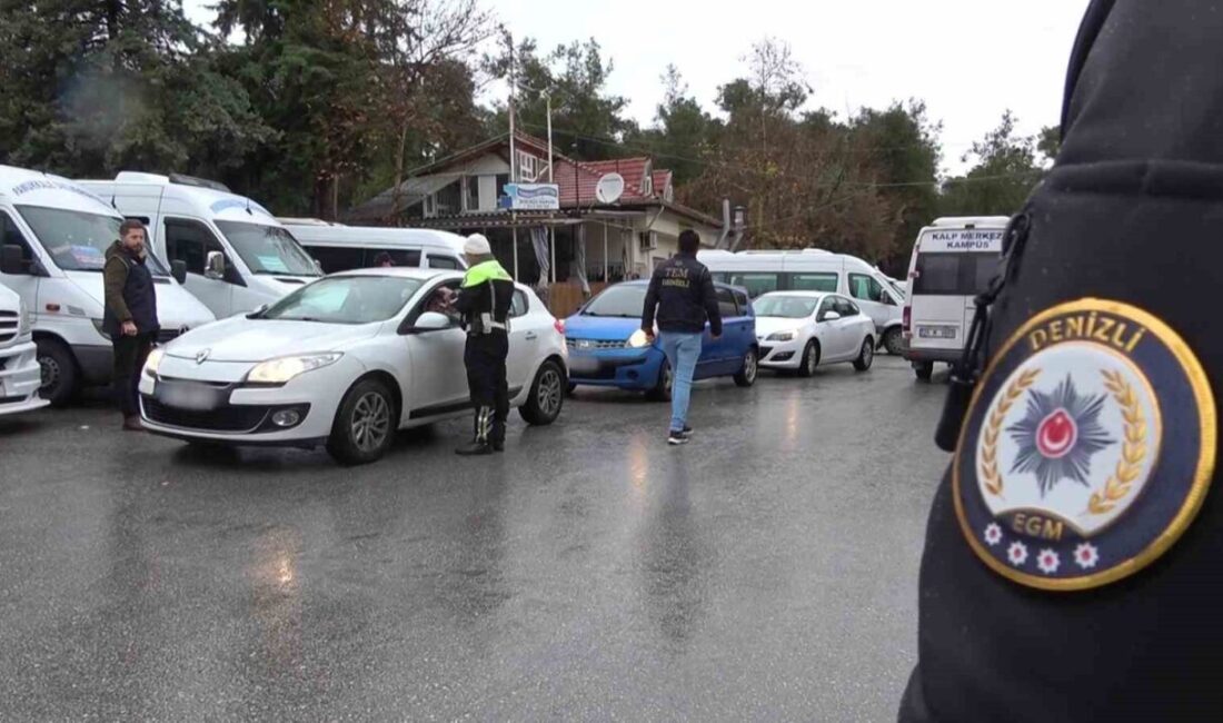 Denizli Emniyet Müdürlüğü yılbaşı gecesi yapılan denetimlere ilişkin bilgilendirme yaptı.