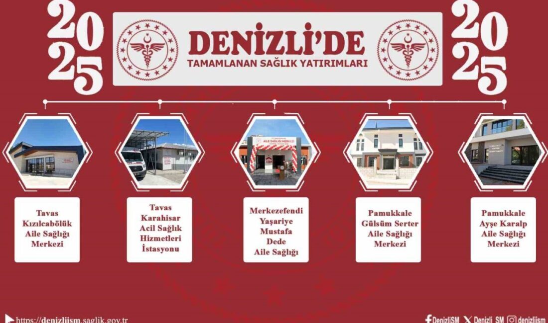 Denizli İl Sağlık Müdürü Uz. Dr. Berna Öztürk 2025 yılının